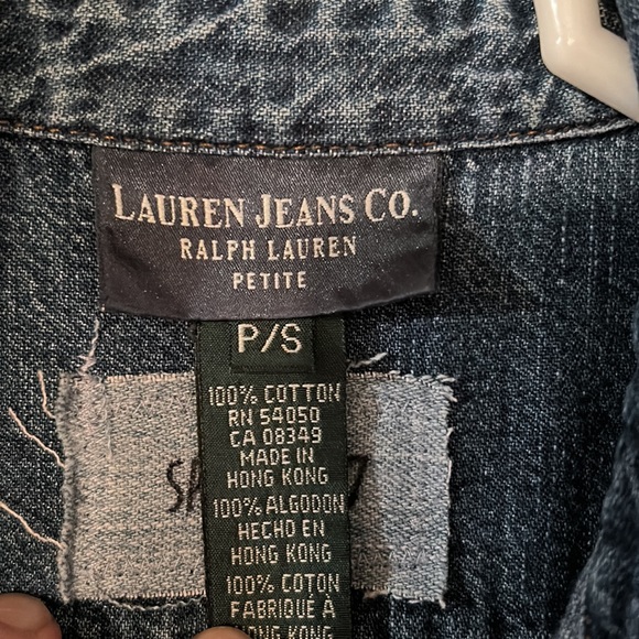 Handmade upcycled boho fringe and crochet patched tattered denim duster jacket - Picture 7 of 17